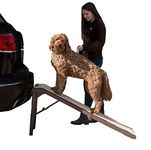 Pet Gear Free Standing Ramp for Cats and Dogs. Great for SUV's or use Next to Your Bed. 4 Models to Choose from, Supports 200-300 lbs, Lightweight Easy-Fold Design