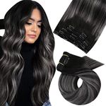 Moresoo Clip in Human Hair Extensio