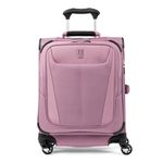 Travelpro Maxlite 5 Softside 2pc Set Expandable Carry On Luggage with 4 Spinner Wheels/Soft Underseat Tote, Lightweight Suitcase, Men and Women, Orchid Pink Purple, Carry-on 19-Inch, Maxlite 5