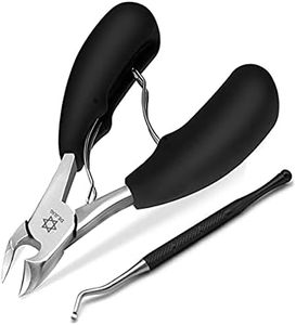 Podiatrist Toenail Clippers，Professional Ingrown or Thick Toe Nail Clippers for Men & Seniors ，Toe Clippers Podiatrist Tool Pedicure Clippers Toenail Cutters Nipper Precision Diabetic Toenail Clipper