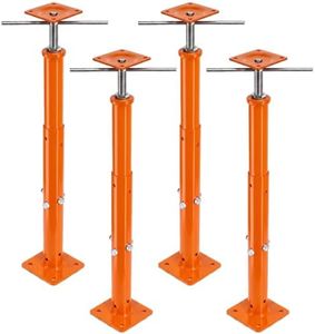21-43 in Adjustable House Jack Post, 18000 LBS Heavy Duty Steel Jack Post