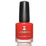 JESSICA | Custom Colour Midi Nail Polish | Award Winner Nail Polish, strengthen nails, long-lasting salon professional finish | Confident Coral| 14.8 ml