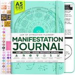 Daily Self Care & Manifestation Journal - A 5 Minute Journal, A 90 Days Planner, Creating Your Dream Life, Positivity, Affirmation & Gratitude Journal, Vision Board, Guided Journal - Undated Planner