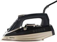 Beldray BEL0820PL Ultra Ceramic 3100W Steam Iron - Dual Soleplate Technology, Variable Temperature Control & Continuous Steam, Easy Grip Handle, 300ml Water Tank, Anti-Calc/Drip Function, Platinum