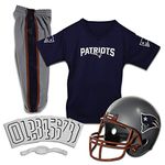 Franklin Sports NFL New England Patriots Youth Licensed Deluxe Uniform Set, Large