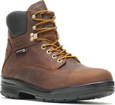 Wolverine Men's DuraShocks SR 6" ST WP Construction Boot, Dark Brown, 10.5 X-Wide