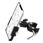 Codyofwatar Phone Holder for Golf Cart, Universal Phone Mount with Adjustable Aluminium Alloy Bracket for Stroller, Wheelchair, Bike etc.