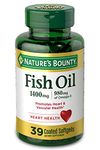 Nature's Bounty Fish Oil 1400 mg- 39 Softgels