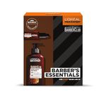 L'Oreal Men Expert - Barber's Essentials Grooming Duo Gift Set, Beard Oil & Beard Wash, Gift Set for Men