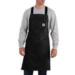 Carhartt Men's Firm Duck Apron, Black, OFA