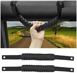 2Pack Roll Bar Grab Handle Grip Replacement for Ford Bronco 2021 2022 (Black)