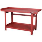 JET Workbench 61" x 25" - 1300 LB Capacity - Work Table with Storage Shelf
