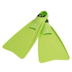 Arrowmax Long Swimming Fins Flippers for Adults | Professional Training & Snorkeling Swim Fins | Lightweight, Anti-Slip, Open Water & Pool Use (Unisex) (Green, EU 36-37(US 4-5)(UK 3-4))