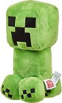 Minecraft Basic Plush Character Soft Dolls, Video Game-Inspired Collectible Toy Gifts for Kids & Fans Ages 3 Years Old & Up (Creeper)