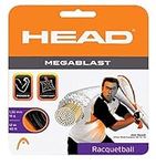 HEAD Megablast Racquetball String Set - 16g Racquet String, Black