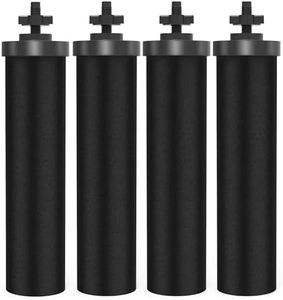 IT'S PURE EXPERT NSF/ANSI 42&372 Certified Water Filter，Gravity Water Filter Replacement for Berkey® BB9-2® Black Purification Elements and Berkey® Gravity Filter System, 4 Pack