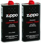 Zippo Lighter Fluid 12OZ., 2Pack