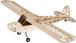 Viloga RC Balsa Airplane Kit Piper Cub J3, Laser Cut 46" Wooden Model Airplanes Kits to Build for Adults, DIY Unassembled RC Plane for Hobby Fly (KIT Only)