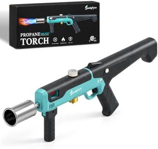 Suniqfyre Propane Torch Gun, One-Touch Powerful Flame with Nylon Housing