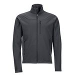 Marmot Tempo Men's Softshell Jacket, Jet Black, Large