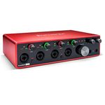 Focusrite Scarlett 18i8 3rd Gen USB Audio Interface Recording, Producing And Engineering â€” High-Fidelity, Studio Quality Recording, With Transparent Playback