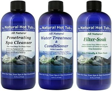Redeo The Natural HOT TUB Company All Natural Start UP KIT SPA Treatment It's The Natural Solution.