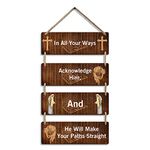 Sehaz Artworks Jesus Wall Hangings for Home Decoration | Wooden Home Decor Items for Living Room | Decorative Items for Home|Home Decoration Items stylish|Room Decor Wall Decor Items for Bedroom|Bible Verse | Christian-4-0048