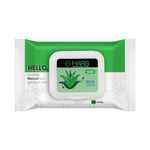 MARS Refreshing Wet Wipes for Face| Facial Cleansing | Refreshing & Skin Hydration| Soothing for skin | pH Balance & Alcohol Free | Nourishing with Fruit extract | 25 Wipes (Aloevera)