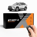 Start-X Remote Starter Kit for Toyota RAV4 (2019, 2020, 2021, 2022, 2023, 2024) Non-Hybrid Vehicles | Key Ignition | Plug N Play Install | Lock 3X to Remote Start | Zero Wire Splicing