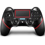LuckyMoon Controller for PS4, Wireless Compatible Controller with PS4 with Motion Motors/Audio Function,LED Indicator,USB C, Ergonomic Grip
