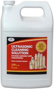 Northwest Enterprises Gun Cartridge Cleaner Solution. Ultrasonic Brass Cleaning Solution Concentrate for Reloading Gun Brass and Brass Ammo Cases. (1 Gallon)