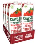 Cawston Press Tomato Pressed Juice - 1 Litre Pack of Juice Cartons All Natural – Vegan – No Added Sugar Blending Juice with Lemon Juice (Pack of 6)