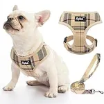 PUPTECK Soft Mesh Dog Harness and L