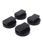 AuInLand 4 Packs Jack Pad for BMW, Jack Block, Black Square Polyurethane Jack Pad Adapter Frame Rail Protector