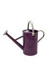 Kent & Stowe 4.5L Metal Watering Can in Deep Violet, Rust-Resistant Galvanised Watering Can with Handle and Detachable Rose, Classic All Year Round Garden Tools Made from Steel