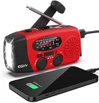 Esky Emergency Hand Crank Radio wit