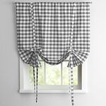 Sweet Home Collection Kitchen Window Curtain Panel Treatment, 63", Gray