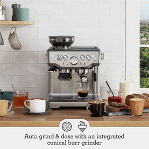 Breville Barista Express Espresso Machine – 18/8 Stainless Steel