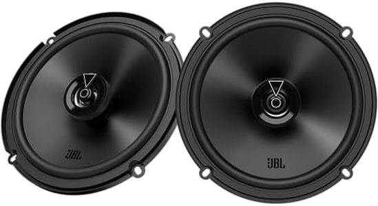 JBL Cassa Club 64FSL Gen 3 - Casse Auto 16.5 cm Extra Piatti di Harman Kardon - Upgrade degli Altoparlanti Macchina 165mm - Alta sensibilità, Bassi intensi e Risposta alle Alte frequenze Eccezionale