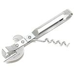 Chef Craft Select 3-in-1 Can Opener, 6 inches in Length, Stainless Steel