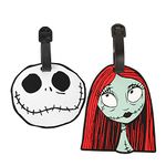 Peers Hardy - Disney Nightmare Before Christmas White, Black & Red 2 Piece Luggage Tags