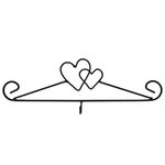 Lang Companies, Heart Wrought Iron Calendar Hanger