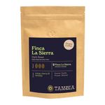 TAMBIA - Colombian Coffee from Finca La Sierra | 100% Arabica Castillo | Dark Roast | Notes of Cocoa, Cherry and Smoke | Rainforest Alliance Certified (500g, Dark Roast)