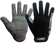 Kobo CTG-04 Lycra-Spandex Gym Gloves, X-Large (Black)