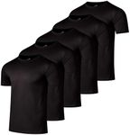 5 Pack:Men’s Mesh Active Wear T-Shi