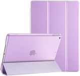 ProCase iPad 10.2 Case 9th Gen 2021/ iPad 8th Gen 2020/ 7th Gen 2019, Slim Stand Hard Back Shell Protective Smart Cover Case for 10.2 Inch iPad 9/8/7 -Violet