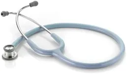 ADC 605LB Adscope Model 605 Premium Infant Clinician Stethoscope, Lifetime Warranty, Light Blue
