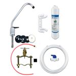 Under Sink Drinking Water Filter System Including Water Filter Tap, Inline Water Filter and Accessories | Aqua Quality | Removes Chlorine, Pesticides, Herbicides, VOCs, and more.