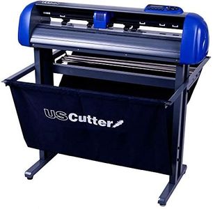 USCutter Titan 28 inch Vinyl Cutter with Stand, Basket and VinylMaster Cut (Design and Cut) Software