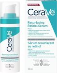 CeraVe Resurfacing RETINOL Serum For Face with Niacinamide. Helps even Skin Tone & Smoothness, Post-Acne Marks & Pore Minimizer. Gentle, Fragrance-free, Non-Comedogenic, Safe for Sensitive Skin, 30ML